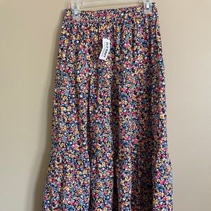 Old Navy Floral Maxi Skirt